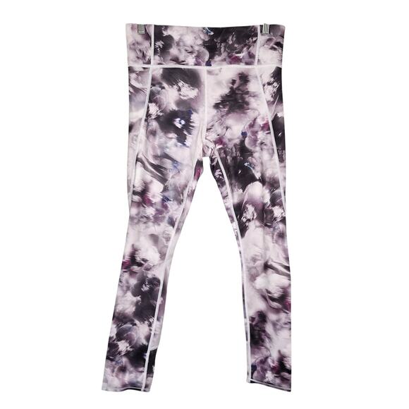 Athleta Run Free Winter Garden 7/8 Tight Gray Small - Picture 1 of 9